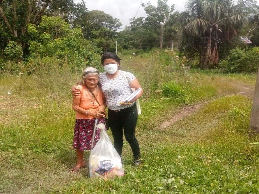 Lic. Rudy Guerra llegó a los lugares mas lejanos de Pasco